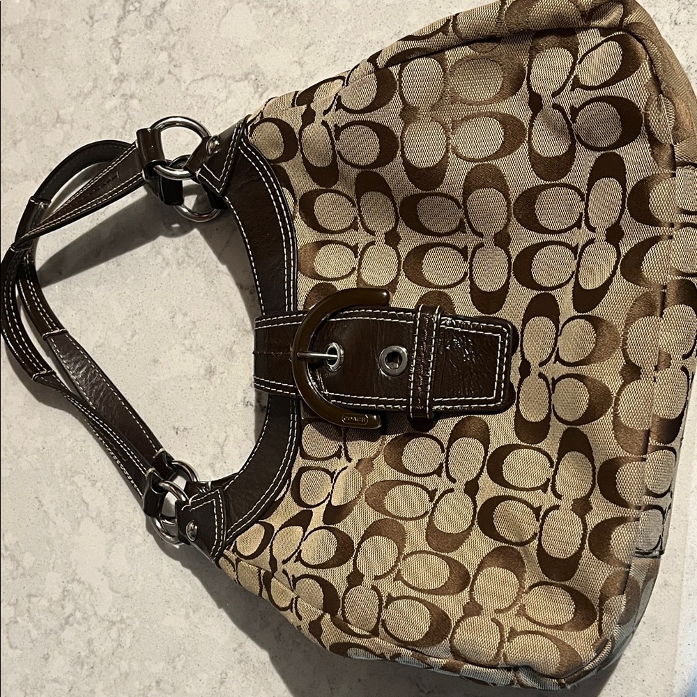 Cloth bag with matching wallet